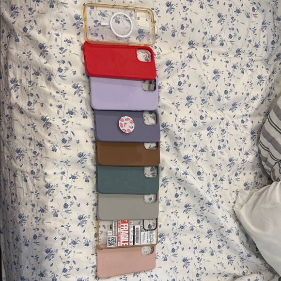 iPhone 12 Pro Max cases (includes all 9 pictured) - Picture 1 of 1